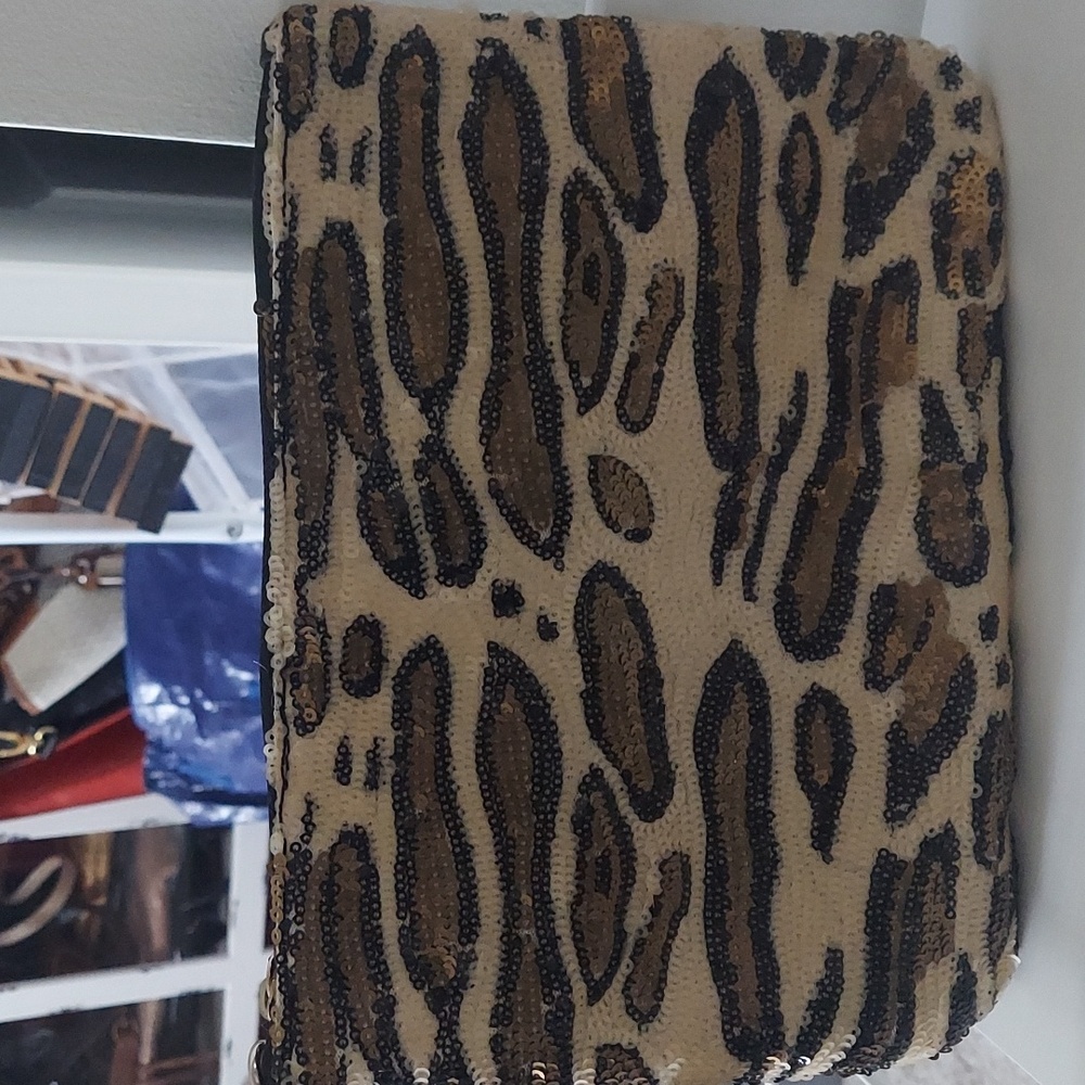 ANIMAL PRINT LARGE Cosmetic Bag STUFFED